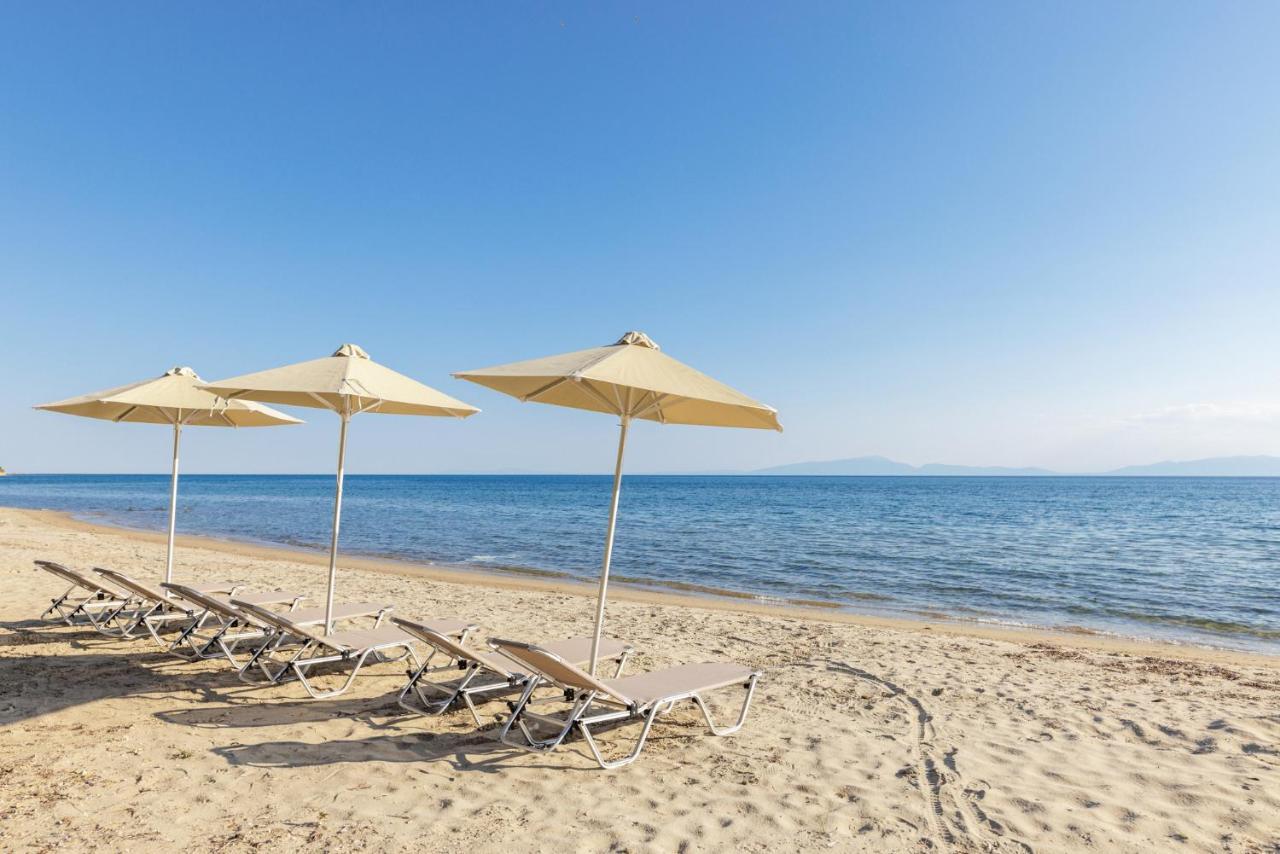 Luna Villa Private Beach Nea Iraklia Dış mekan fotoğraf