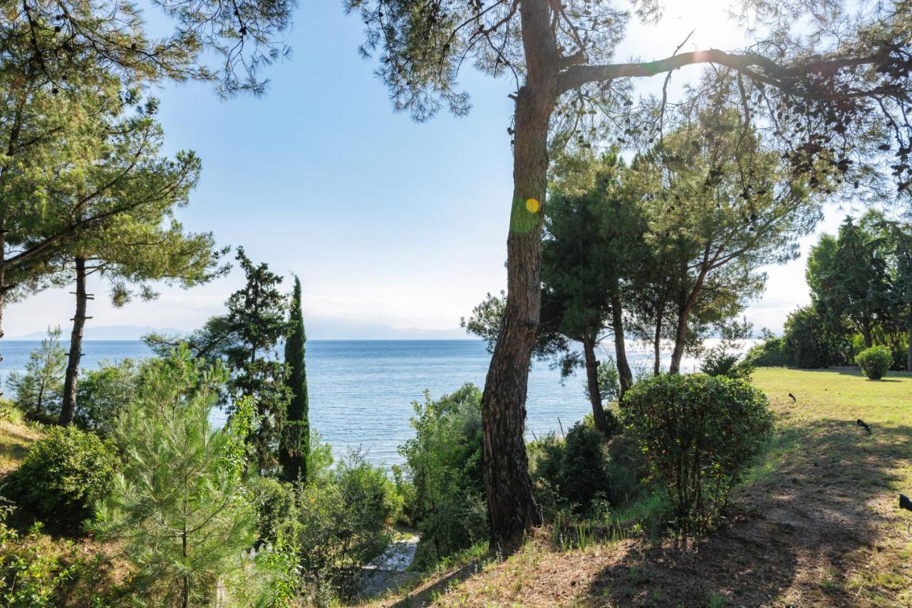 Luna Villa Private Beach Nea Iraklia Dış mekan fotoğraf