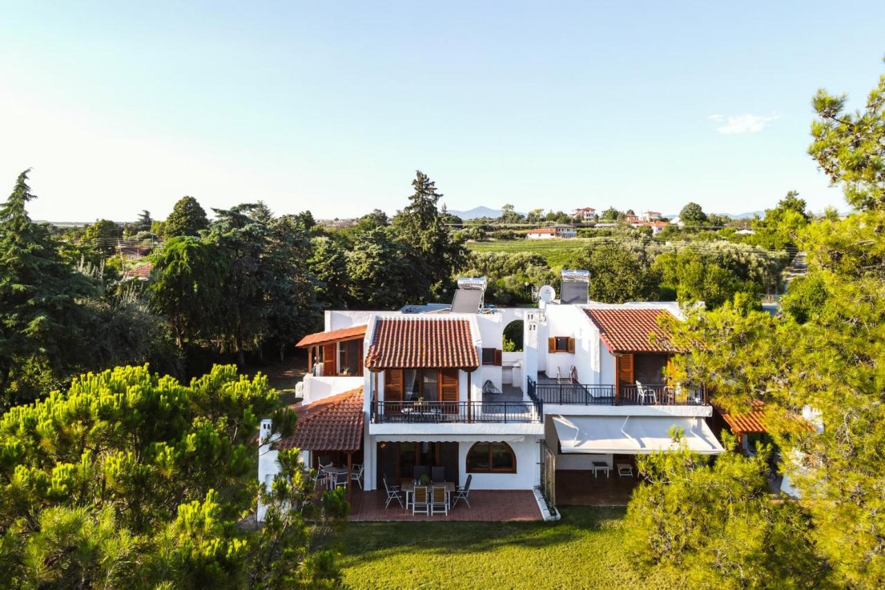Luna Villa Private Beach Nea Iraklia Dış mekan fotoğraf