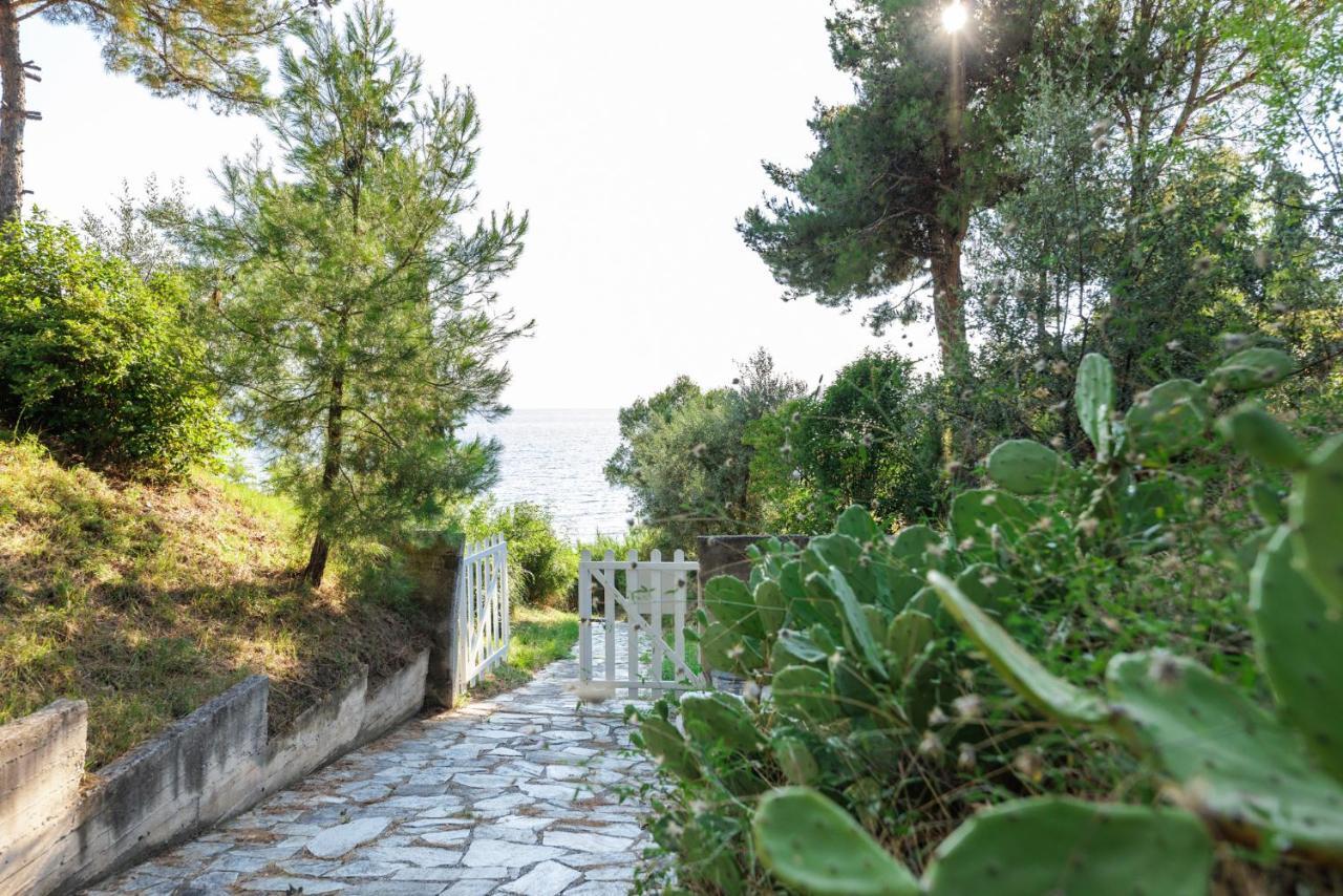 Luna Villa Private Beach Nea Iraklia Dış mekan fotoğraf