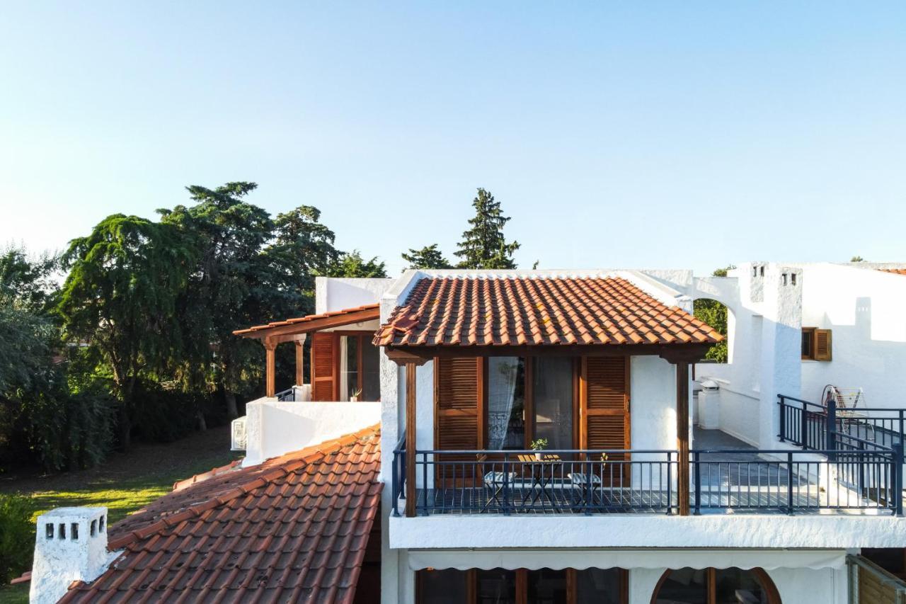 Luna Villa Private Beach Nea Iraklia Dış mekan fotoğraf